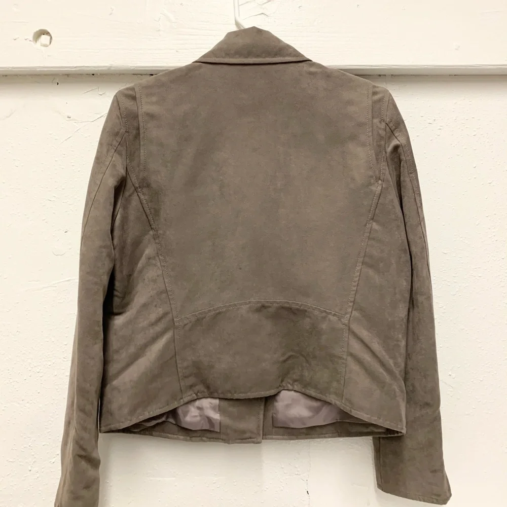 🍄3/$20 SzM Uniqlo Moto Jacket - Picture 7 of 7